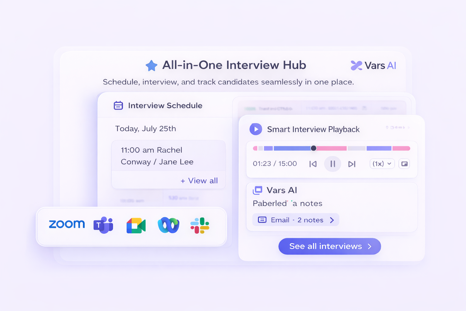 Interview hub